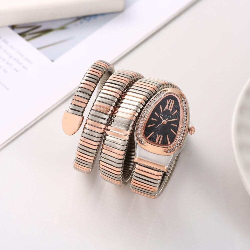 BVLGARI female snake watch