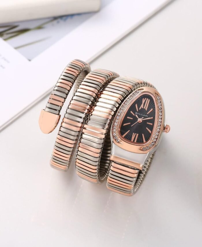 BVLGARI female snake watch